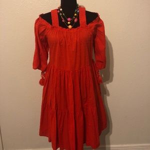 Off the shoulder dress